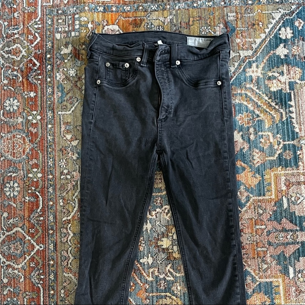 Rag & Bone Skinny High Rise Jeans